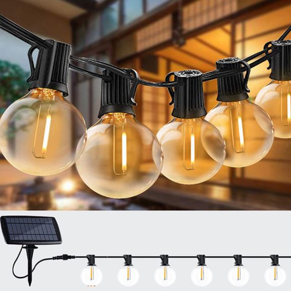 Гірлянда для вулиці 9 метра 30 LED G-40 HA-90 • Декоративні гірлянди для дому та тераси | Зображення 5