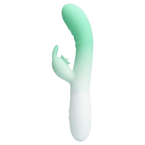 Вібромасажер серії Pretty Love - CERBERUS Rabbit Vibrator Light green, BI-014795-A1B sexstyle | Зображення 4