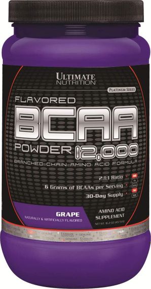 Аминокислоты Ultimate nutrition BCAA 12,000 457 г, Grape | Зображення 1