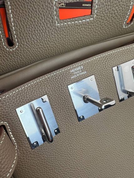 Месенджер бежевий Hermes Hac a Dos PM Beige c886 | Зображення 9