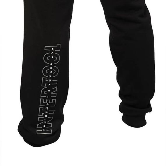 Штани чорні, трикотаж, S INTERTOOL SP-4008 | Зображення 3