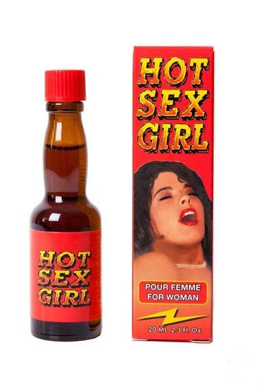 Возбуждающие капли для женщин Hot Sex Girl, 20 мл sexstyle