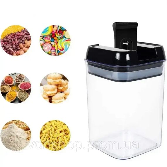 Органайзери для сипучих кухни Food Storage Container 7 Контейнерів | Набір пластикових контейнерів для круп | Зображення 2