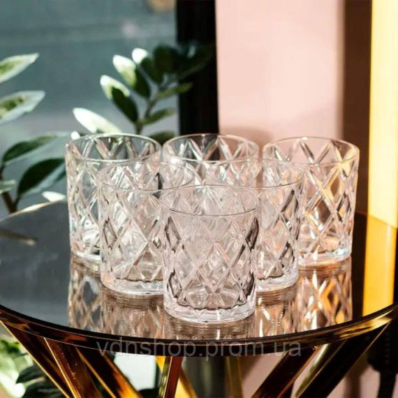 Стаканы для виски Rocks, набор из 6 штук 300 (мл), Old Fashion HP1608 | Зображення 1