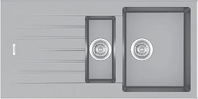 Кухонна мийка Fabiano Classic 100x50x15 Grey Metallic 8221.301.0784