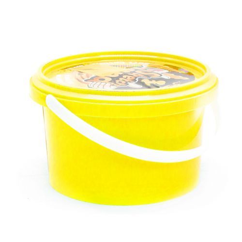 Уцінка. Кінетичний пісок "Stretch Sand", 400 г, укр (жовтий) тріснутий
