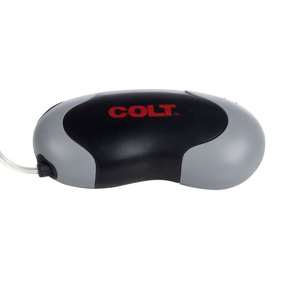 Віброяйце з дротовим пультом COLT Xtreme, сріблястий, 5,7 × 2,5 см Sex Aura | Зображення 5