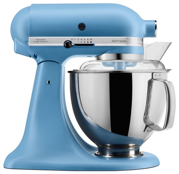 Планетарний міксер KitchenAid 5KSM175PSEVB ARTISAN, 4.83 л, блакитний вельвет