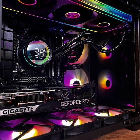 Збірка на замовлення: ігровий ПК AeroCool Dryft Mini Tower / AMD Ryzen 7 7800X3D (8 (16) ядер по 4,2 - 5,0 ГГц) / 32 ГБ DDR5 / 2000 ГБ SSD M.2 / nVidia GeForce RTX 5070, 12 ГБ GDDR7, 192-bit / 750 Вт | Зображення 4