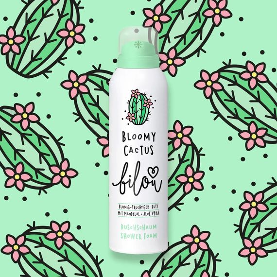Пенка для душа Bilou Bloomy Cactus (200 мл) | Зображення 1