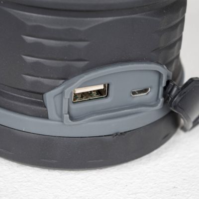 Ліхтар Bo-Camp Delta High Power LED Rechargable 200 Lumen Black/Anthrac (5818891) | Зображення 1