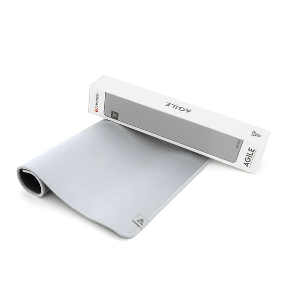 Килимок 450*350 для миші Fantech MP453 тканинний з бічної прошивкою, товщина 4 мм, колір Grey, Color Box | Зображення 2