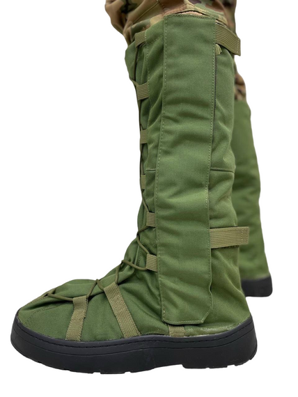 Бахилы водозащитные на обувь OVER BOOT олива | Зображення 1