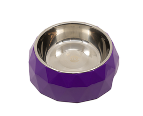 Миска для домашніх тварин KIKA Diamond, purple, size XL