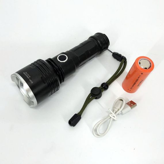 Яскравий тактичний ліхтарик X-Balog BL-531-P90, Військовий армійський ліхтар нашоломний DF-13 | Зображення 6