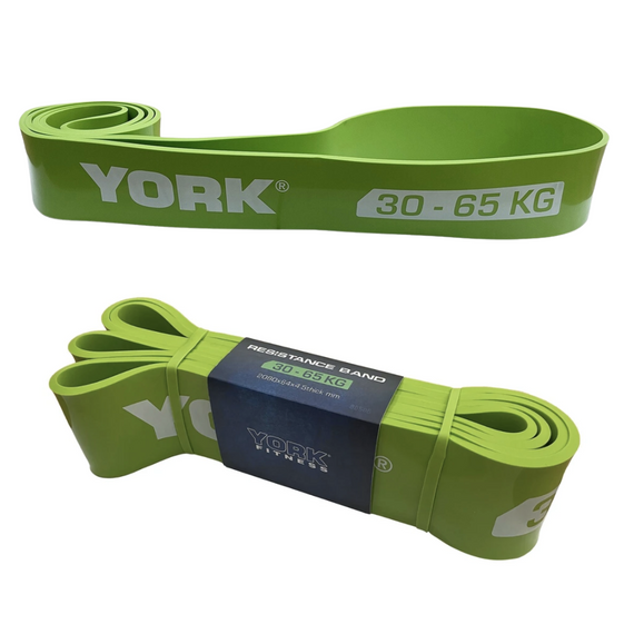 Резинка для фітнесу York 30-65кг - 2080x65x4,5 мм, салатовий | Зображення 4