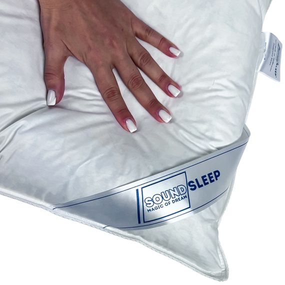 Подушка SoundSleep Relax 5% пуху 70х70 см біла (91034953) | Зображення 4