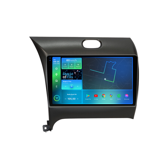 Штатна магнітола Torssen 2K Kia Cerato 3 12-19,Forte 13-18,K3 12-18 F9432 4G Carplay DSP | Зображення 1