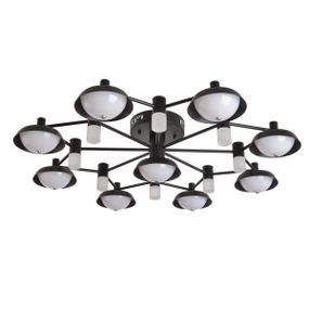 Люстра паук LED 120W NW BK (BL-892S/9)