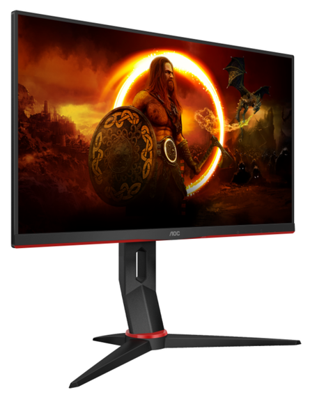 Монитор TFT AOC 23.8&quot; 24G2ZU/BK IPS 240Hz 0.5ms HDMI DP USB MM (24G2ZU/BK) | Зображення 3