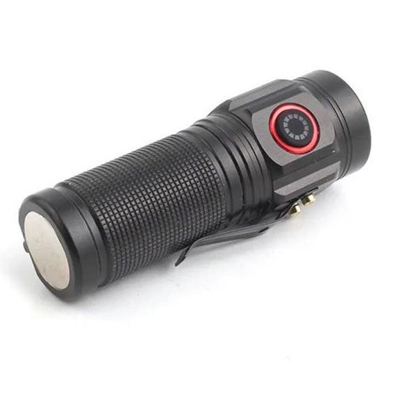 Ліхтар PLD W5182-3XHP360, Ручний ліхтарик led, Водонепроникний ліхтар, Кишеньковий ліхтар із usb зарядкою | Зображення 4