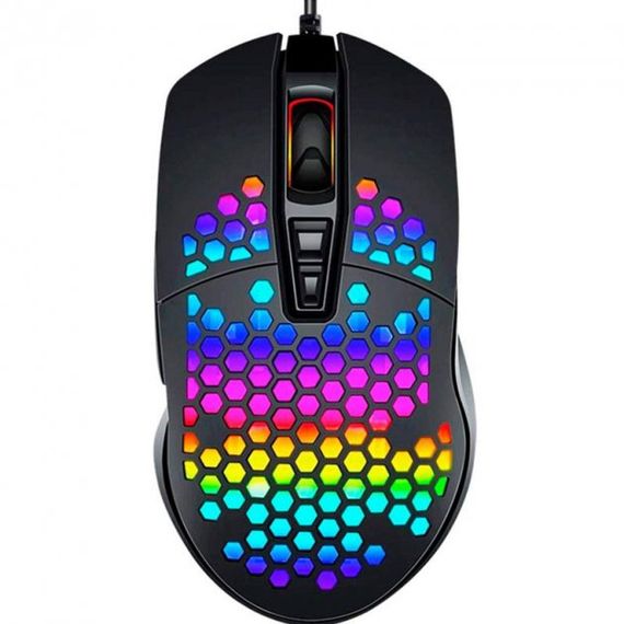 Игровая проводная оптическая мышь с светодиодной подсветкой XPRO M4 Streamer черная (ЦУ-00031701) | Зображення 2