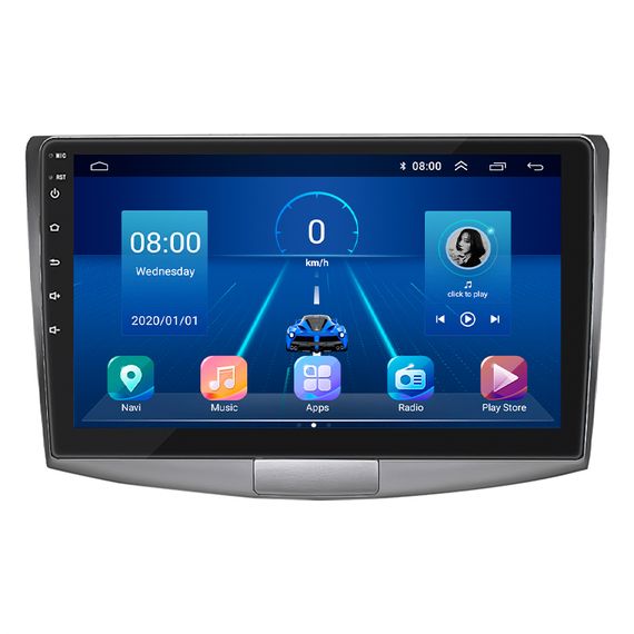 Штатна магнітола Lesko для Volkswagen Passat CC I Рестайлинг 2012-2017 екран 10" 4/32Gb 4G Wi-Fi GPS Top