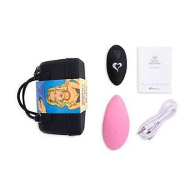 Вібратор в трусики з пультом FeelzToys Panty Vibrator Pink