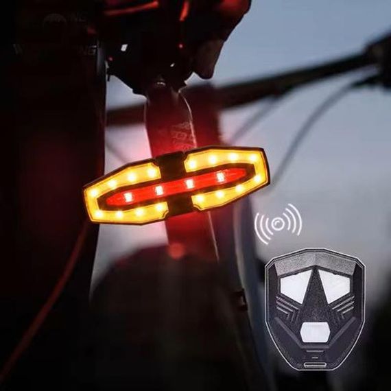 Задній ліхтар для дитячого велосипеда LY-5510, Стоп на велосипед LED USB, Маячок задній велосипедний IS-88