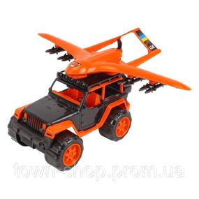 Игровой набор транспорта "Внедорожник и Беспилотник" 0853TXK
