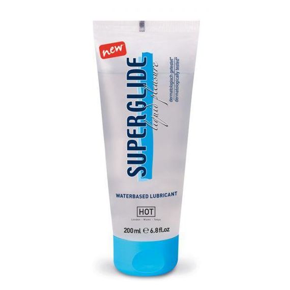 Лубрикант на водній основі SUPERGLIDE Liquid Pleasure, 200 мл