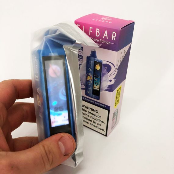 ELF BAR Planet 25000. Кисла Ожина Чорниця (Sour Blackberry Blueberry) | Зображення 4