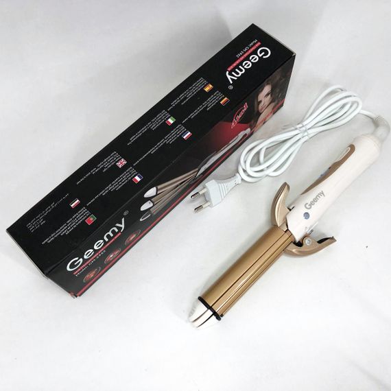 Щипці гофре для вирівнювання волосся GEMEI, Плойка праска випрямляч, Дбайливий випрямляч волосся KD-58 | Зображення 8