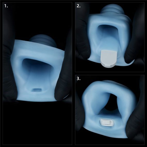 Насадка на член - Vibrating Wave Knights Ring Blue Sex Aura | Зображення 8