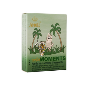 Презервативи Amor Wild Moments, 3 шт