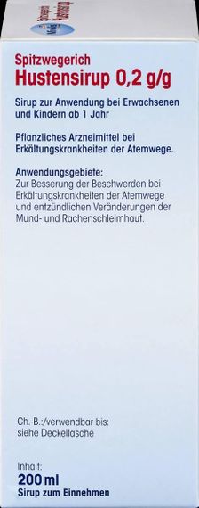 Сироп Подорожника от кашля "Mivolis" для детей от 1 года и взрослых, 200 мл., Германия | Зображення 5