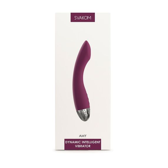 Вібратор для точки G з інтелектуальним режимом Svakom Amy Violet | Зображення 7