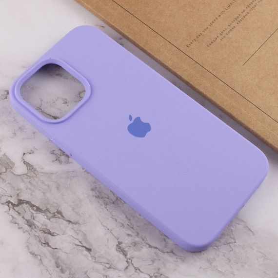 Чехол Silicone Case Full Protective (AA) для Apple iPhone 14 Pro Max (6.7") Сиреневый / Dasheen | Зображення 3