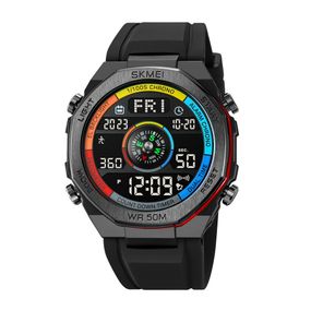 Годинник S2kmei 2209CLRD Colorful-Red SALE  STOPPED