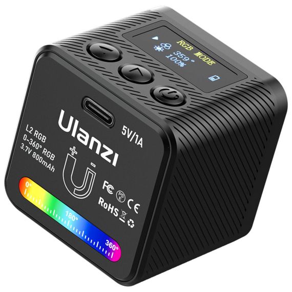 Відеосвітло Ulanzi Vijim RGB COB VEDIO LIGHT (UV-2878 L2 RGB) | Зображення 2