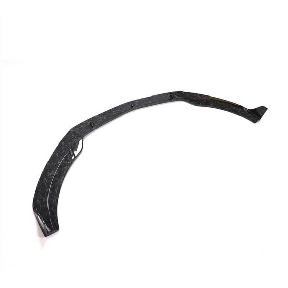 Накладка на передній бампер Lip (для A45 AMG HB 2016-2018, Карбон) для Mercedes A-сlass W176 рр | Зображення 2