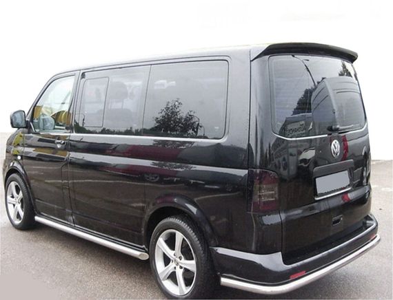 Задня дуга кутова AK005 (нерж) для Volkswagen T5 Multivan 2003-2010рр
