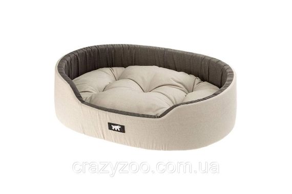 Лежак для собак и котов Ferplast Dandy C Colour 65 серый 65x46x17 см 82943095