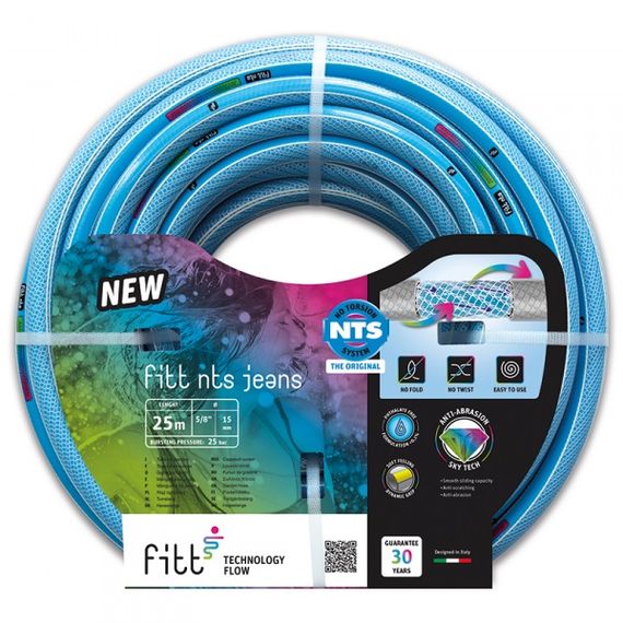 Шланг для полива FITT NTS JEANS 1/2&quot; 20 м NTSJS1/220
