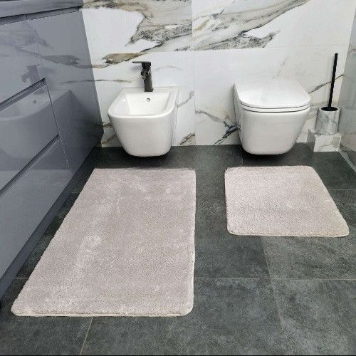 Килимок універсальний для підлоги Комфорт 60*50см світло-сірий Дариана | Зображення 5