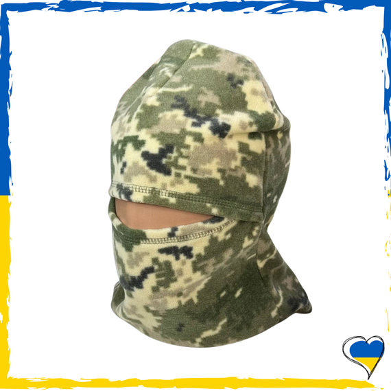Балаклава піксель флісова. Балаклава на флісі піксель. Балаклава чоловіча, підліткова