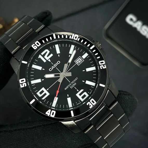 Чоловічий годинник Casio MTP-VD01B-1B | Зображення 3