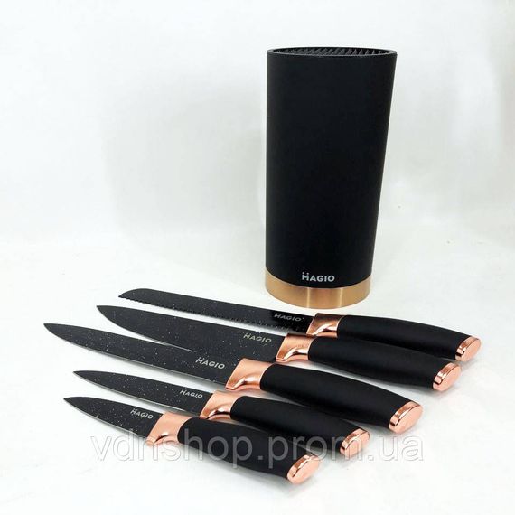 Набор ножей кухонные ножи поварские набор, Набор ножей для новой кухни Универсальный YM-48 | Зображення 7