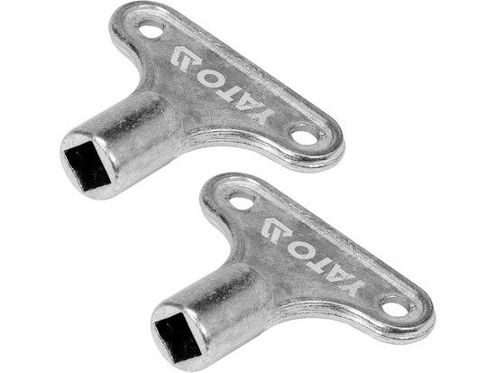 Набір ключі водяних кранів Маєвського 5х5 мм 30х35 мм 2шт YATO YT-21991