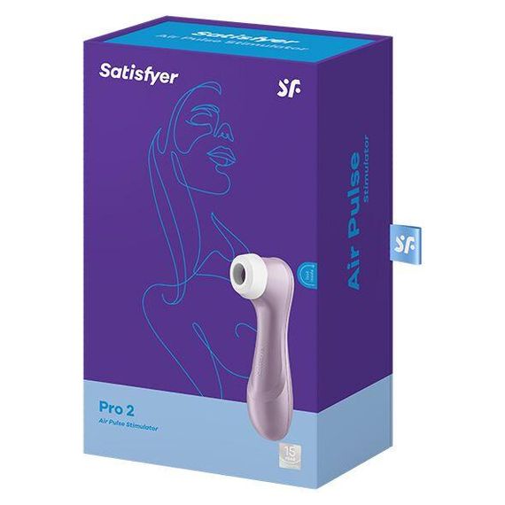 Вакуумний кліторальний стимулятор Satisfyer Pro 2 Generation 2 Violet Sex Aura | Зображення 8